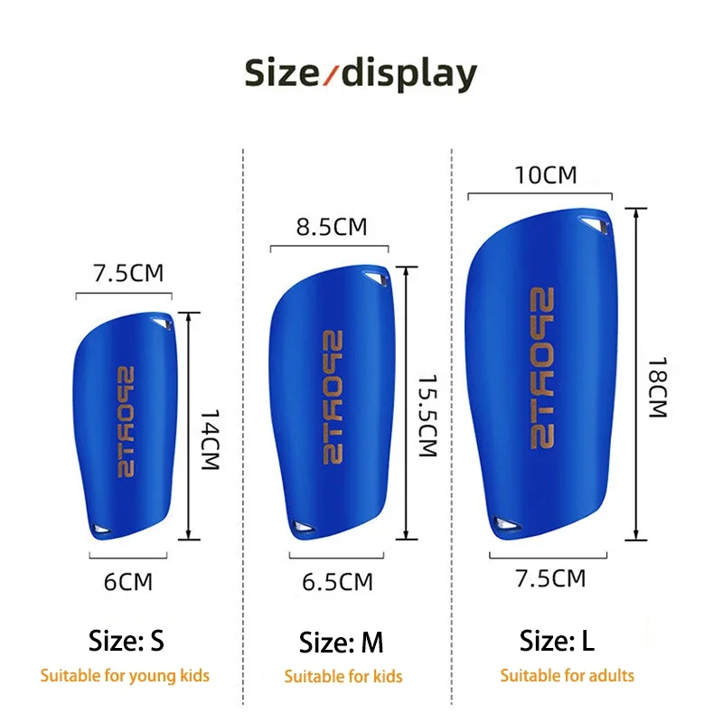 Soccer Shin Guards Children Adults Football Sports Safety