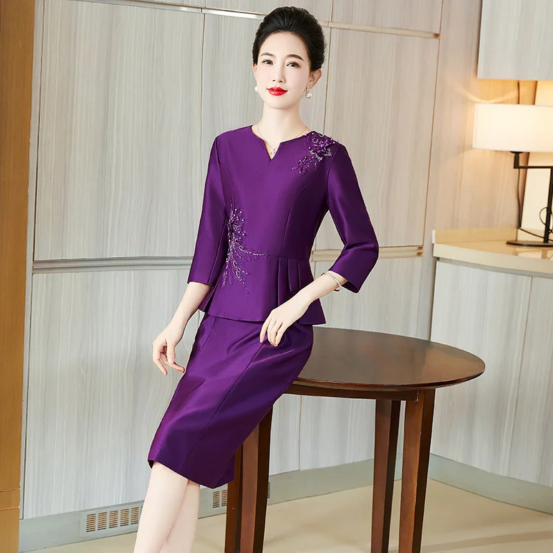 Yourqipao Chinese Mother Of The Bride Cheongsams Dress Women Wedding Guest Prom Party Dresses Cocktail Gowns Plus Size Skirt