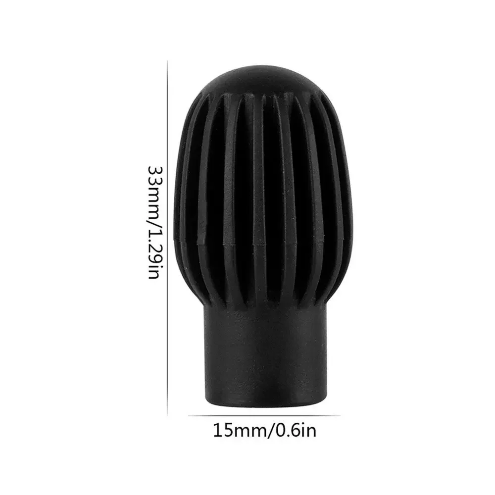 2pcs/4pcs drum mute silicone sleeve weaker practice tips drumstick head rubber sleeve
