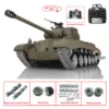 RC Tank Pro Ver Henglong 1/16 7.0 M26 Pershing 3838 Metal Tracks Wheels 360 Turret Rotation TH17311-SMT7 2