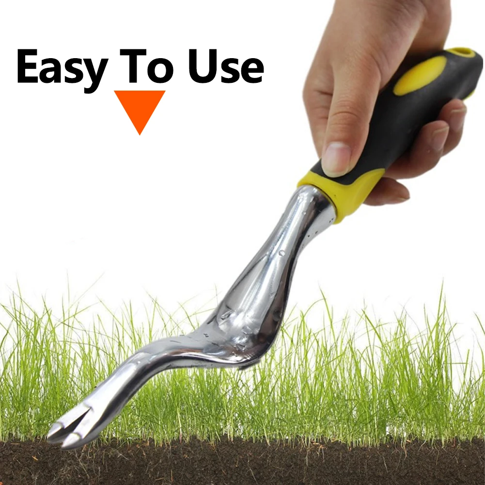 Hand Manual Weed Puller with Hook Grass Removal Garden Lawn Plant Weeder  Tools