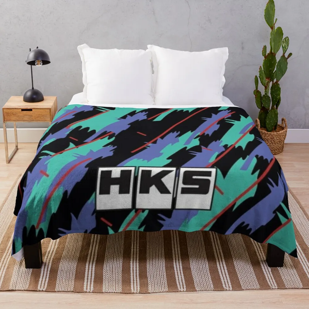 

HKS Throw Blanket throw rug textile for winter home kawaii blanket synthetic skin blanket