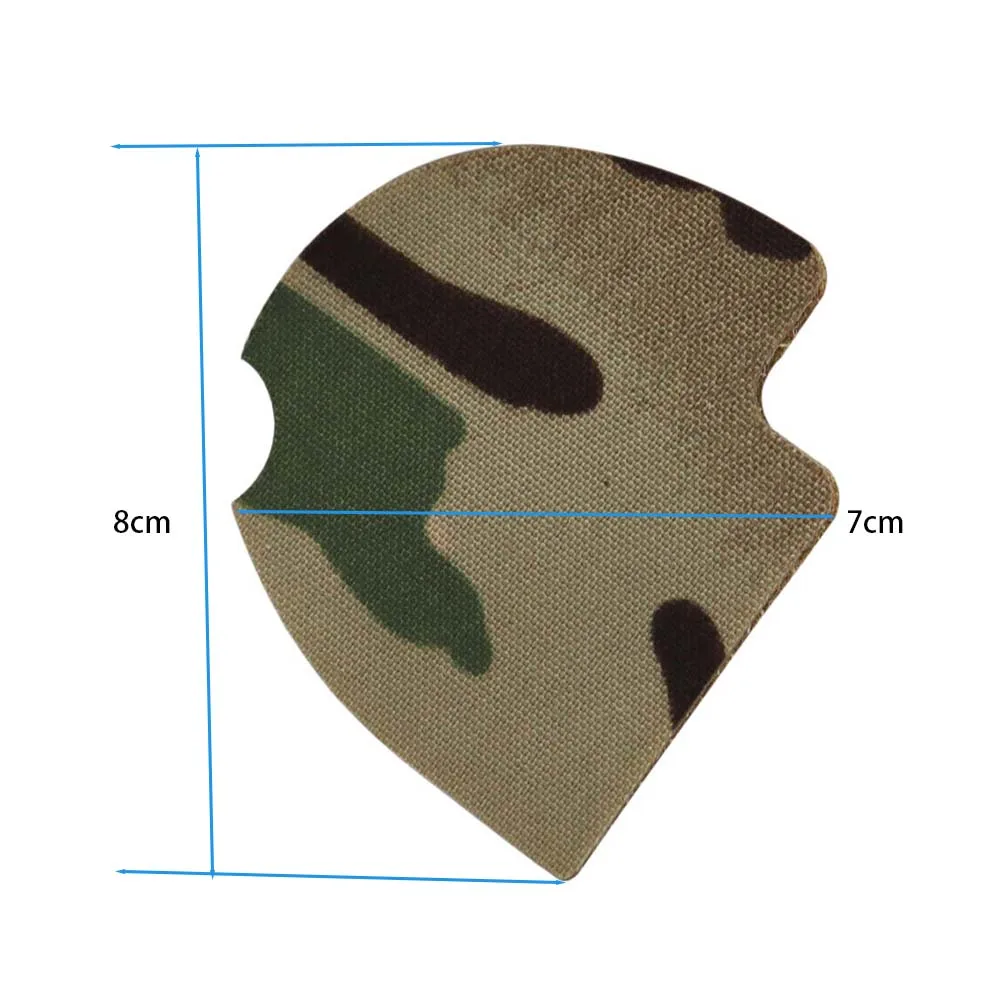 1Pair Tactical Headset Camouflage Decorative Velcro for ComTac (II/III/V/VI) Hunting Shooting Headphone