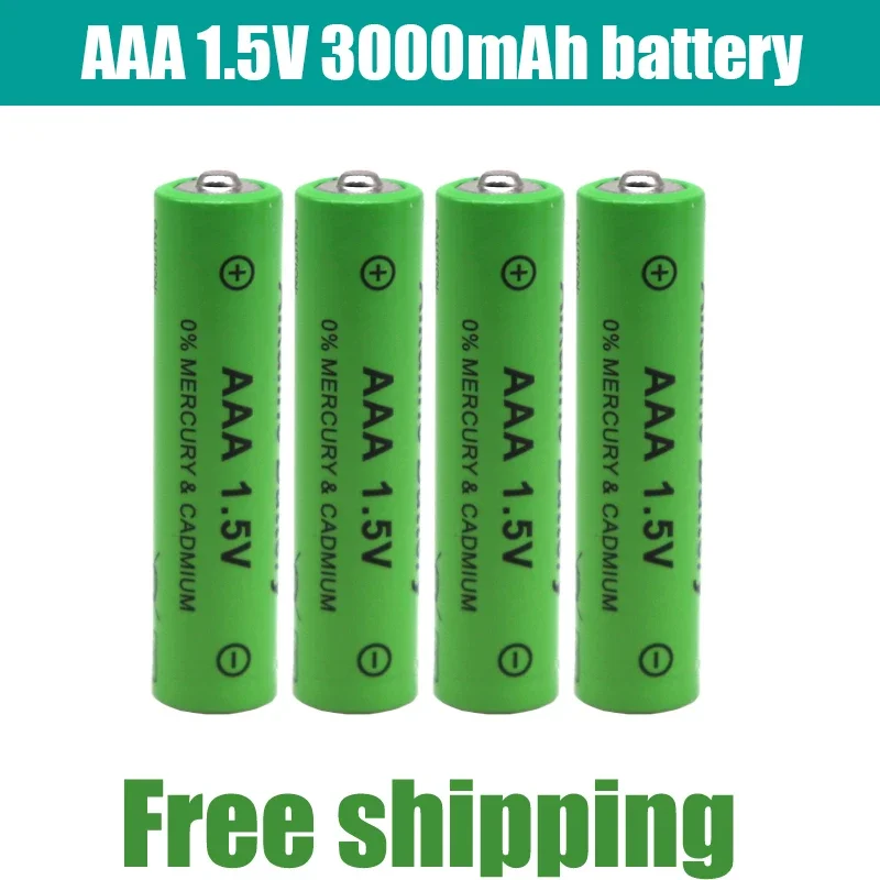 New-1-5V-AAA-Battery-3000mAh-Rechargeable-Battery-NI-MH-1-5-V-AAA ...