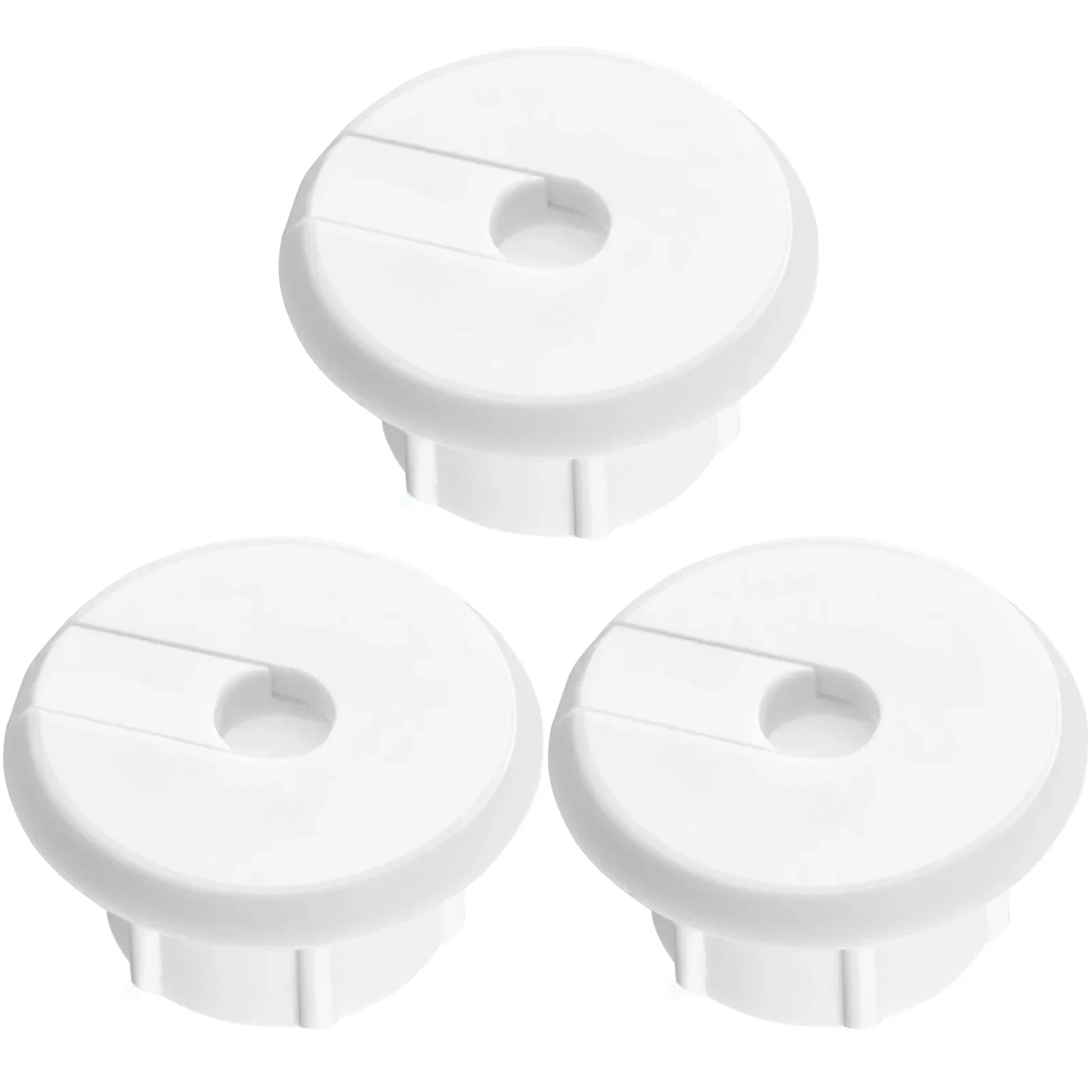 3Pcs Wall Bushing for Ethernet Plastic Through Cable Bushings 0.7cm Reusable Wall Hole Cable Feed Through Bushing