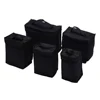 5Sizes Large Capacity Makeup Bag Zipper Black Folding Canvas Cosmetic Bag Art Markers Zipper Hold Markers Pen 2