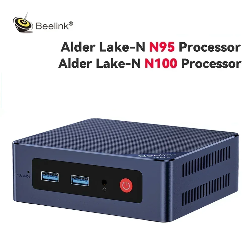 Mini PC Gaming Computer Beelink Mini S12 Pro N95/N100 N5095 Windows 11 DDR4 8GB 256GB 16GB 500GB 1TB WIFI6 B5.2