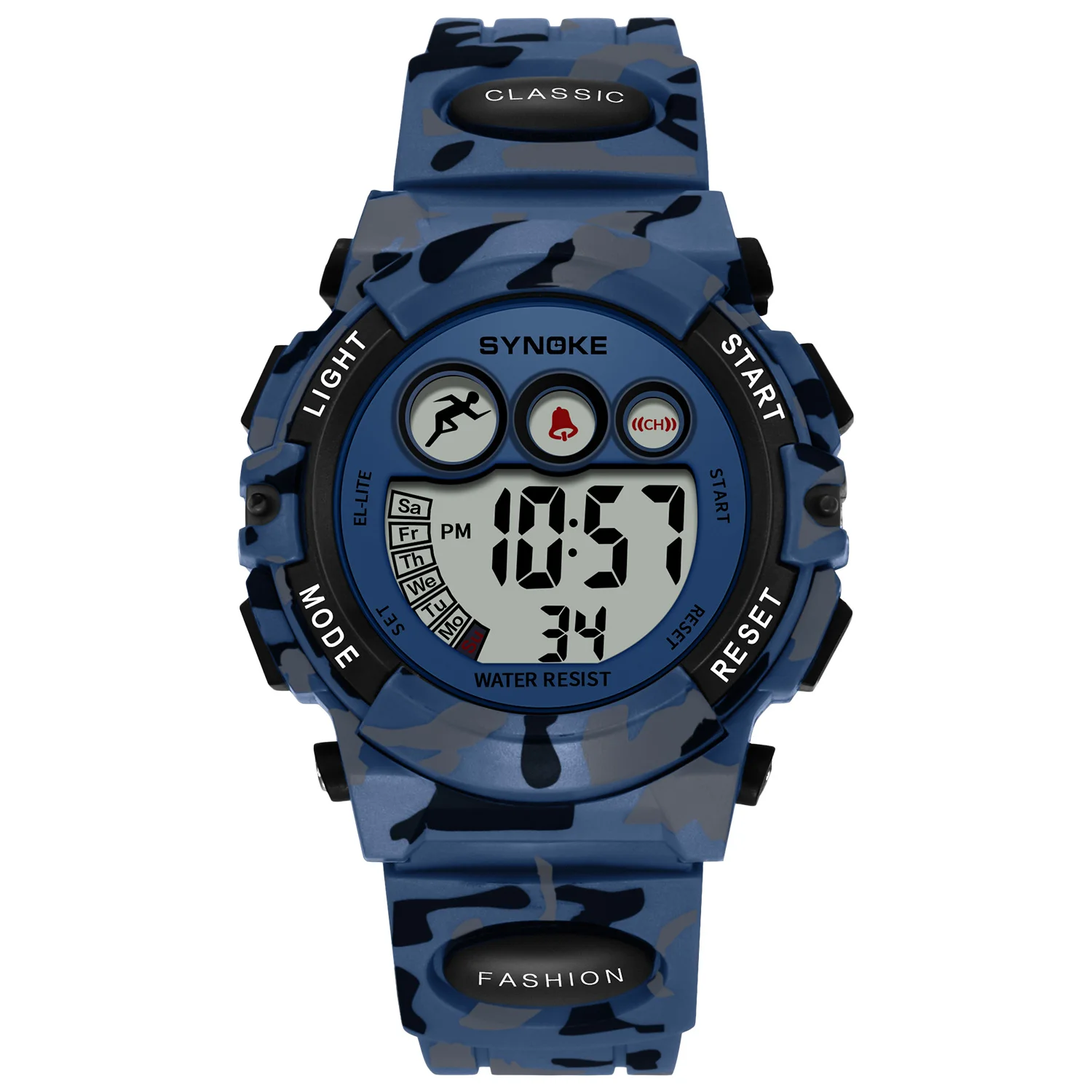 Kids' Waterproof LED Luminous Digital Watch