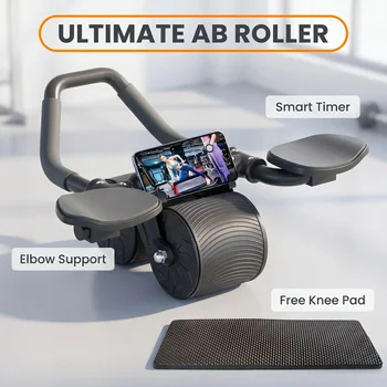 3-in-1 Ab Roller Kit 6