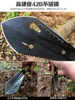 Multifunctional outdoor survival and self-defense tool, portable shovel, stainless steel excavator 3