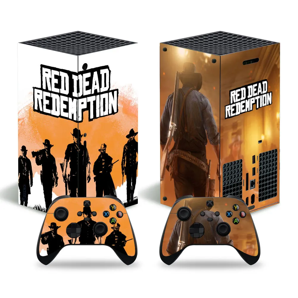 Red Dead Redemption Style Skin Sticker Decalcomania Cover Per Xbox Series X Console E 2 Controller Xbox Series X Skin Sticker Viny