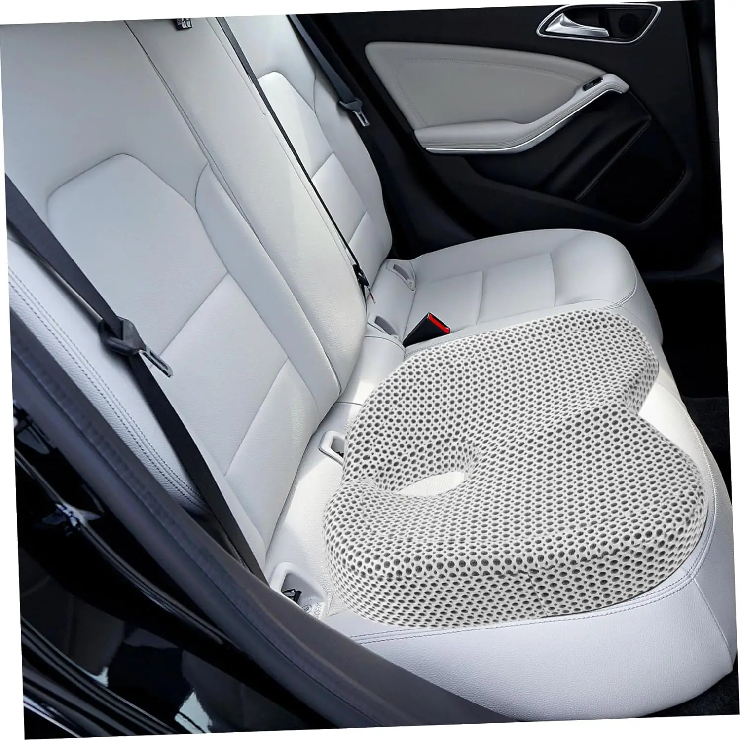 Memory Foam Cushion Office Chair Seat Pad Car Seat Pillow Lumbar Support Non-Slip Ergonomic Design for Chairs