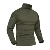 Tactical Suits Outdoor Paintball Uniform Windproof Hunting Clothes Combat Shirts Cargo Pants +Knee Pads Pants Men Clothing 2