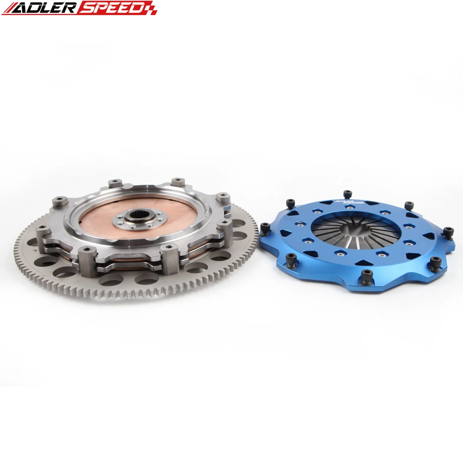 A+ ADLERSPEED 8.5인치 215mm 레이스 트윈 디스크 클러치 키트 미디엄 WT 아큐라 TSX CSX ILX RSX 혼다 시빅 Si K20 K24 K-시리즈용