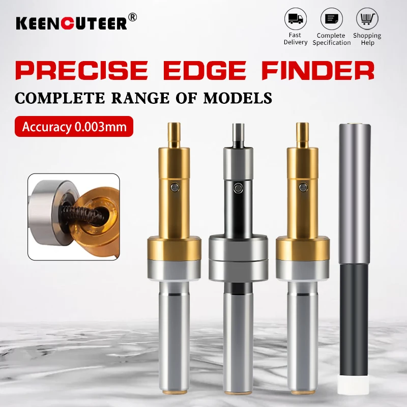Mechanical Edge Finder 10MM Measurement Tool For Mill CNC Lathe Machine Touch Point Sensor Machine Milling Tool
