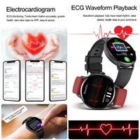 2026 New physical health Analysis Uric Acid Smart Watch Body Fat ECG+PPG BP Blood Oxygen HD Clock BT Call Smart Watch Men Women - Image 3