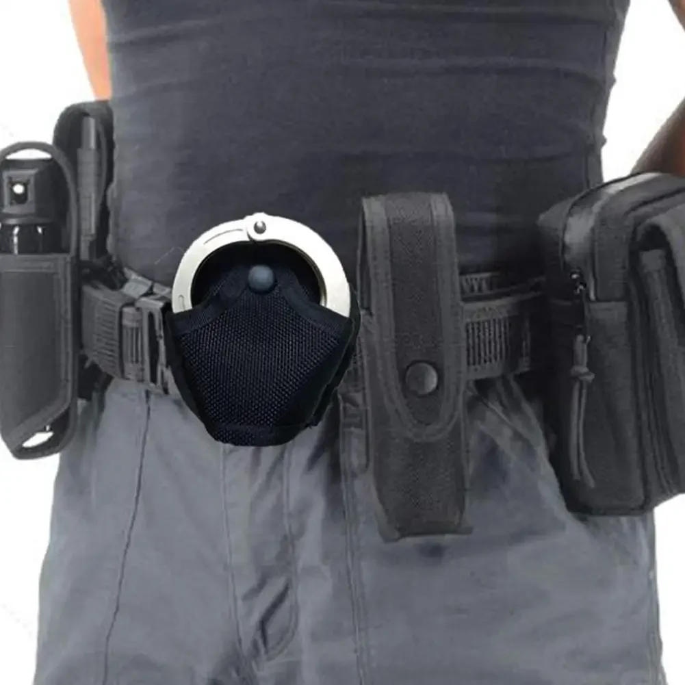Universal Waist Cuff Pouch Outdoor Tactical Sports Belt Pouch Quick Draw Handcuff Gun Holster Hunting Accessories pistol holster,handcuff case,gun holster fanny pack,hunting holster,gun holster,gun accessories,baton holster