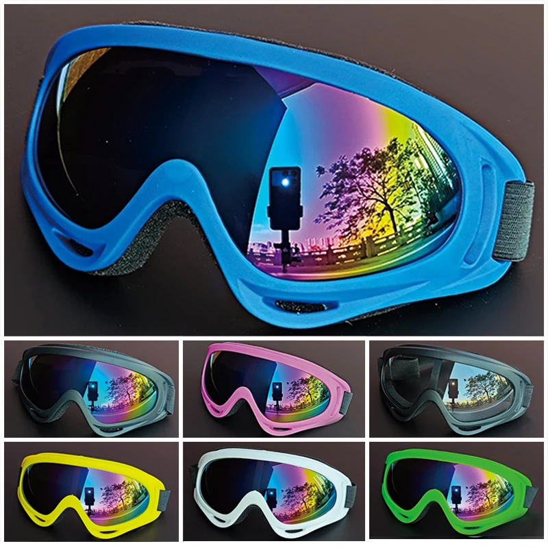 Sunglasses Cycling Goggles Safety Sport Lenses Motocross Glasses Ski Goggles for Men Women