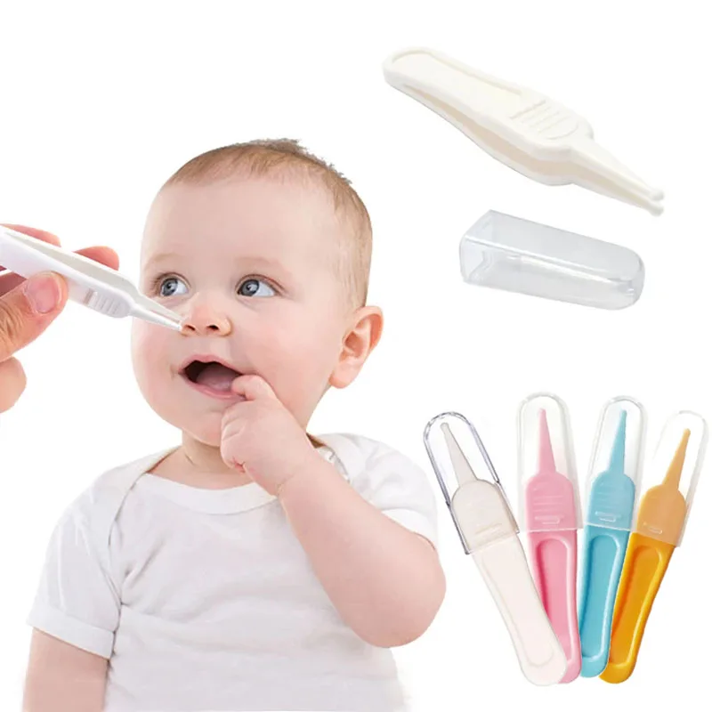 Infant Nose Cleaning Tweezer with LED Light - Safe and Effective Booger  Remover