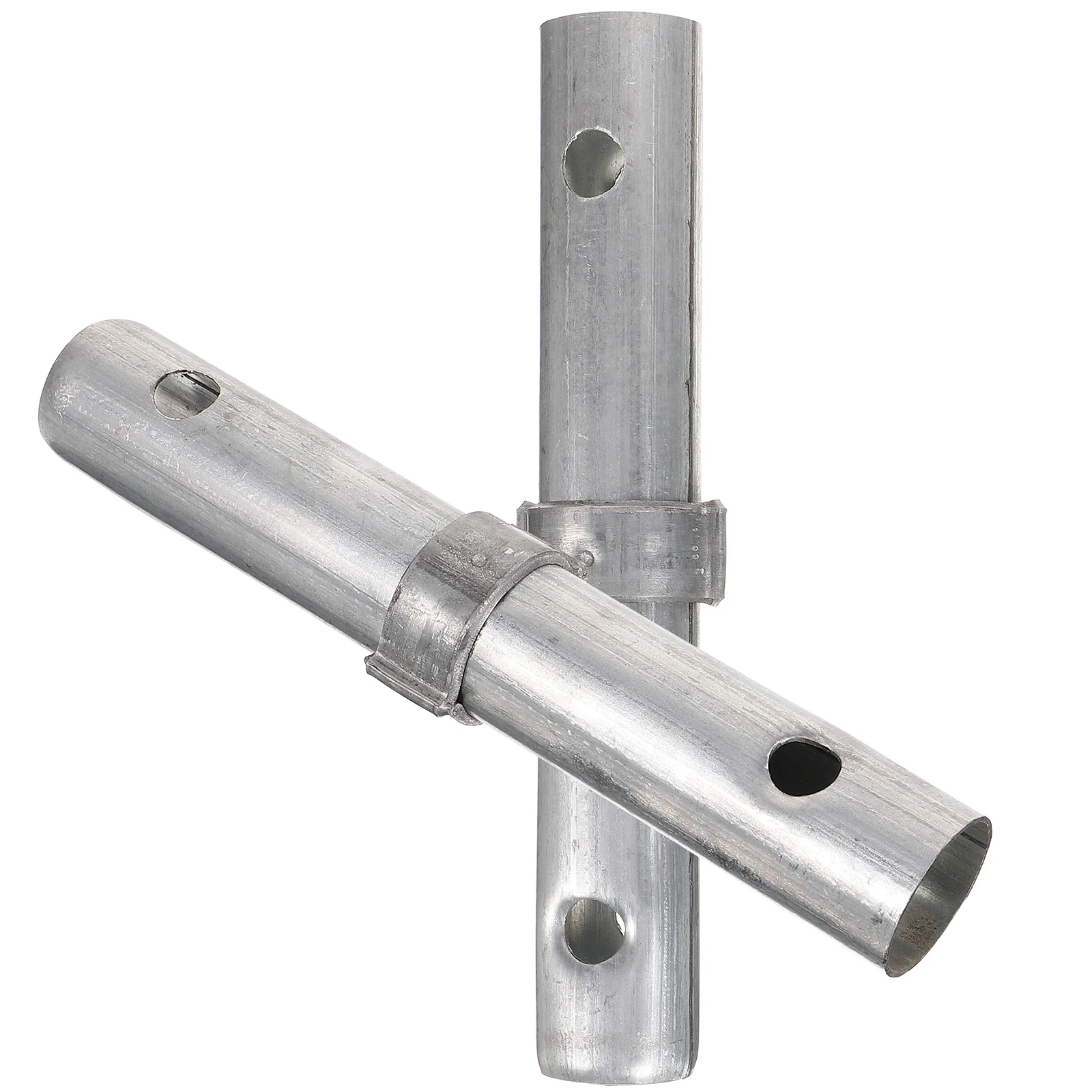 2 Pcs Scaffolding Joint Equipment Insert Pin for Coupling Connector Connecting Rod Retainer Wrought Iron with Collar Supply