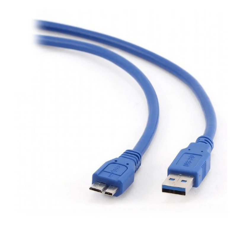 USB 3.0 A to Micro B Cable GEMBIRD CCP-mUSB3-AMBM-6 600 Mbps (1 8 m) Blue | - Цена: 