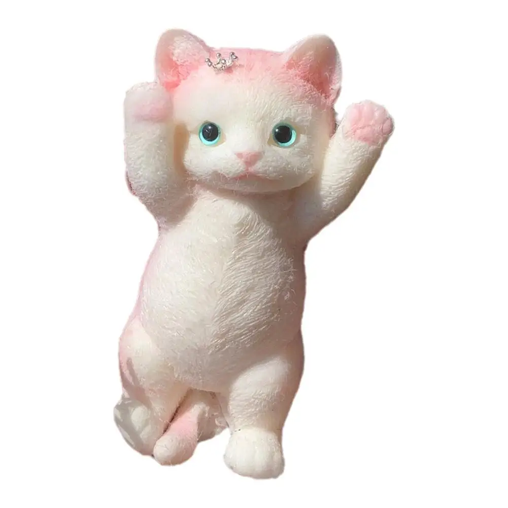 AYNKH Squishy kattenpootspeelgoed, 2 stuks, knijpspeelgoed, rekbare kattenstressvermindering, gesimuleerd kattendier, speelgoed voor volwassenen, tieners, kinderen, feest, verjaardagscadeau