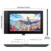 UE16 Drawing Graphics Pen Tablet Monitor 16K Pressure Levels 15.4 inch 10 Shortcut Keys for Windows Mac Android 2