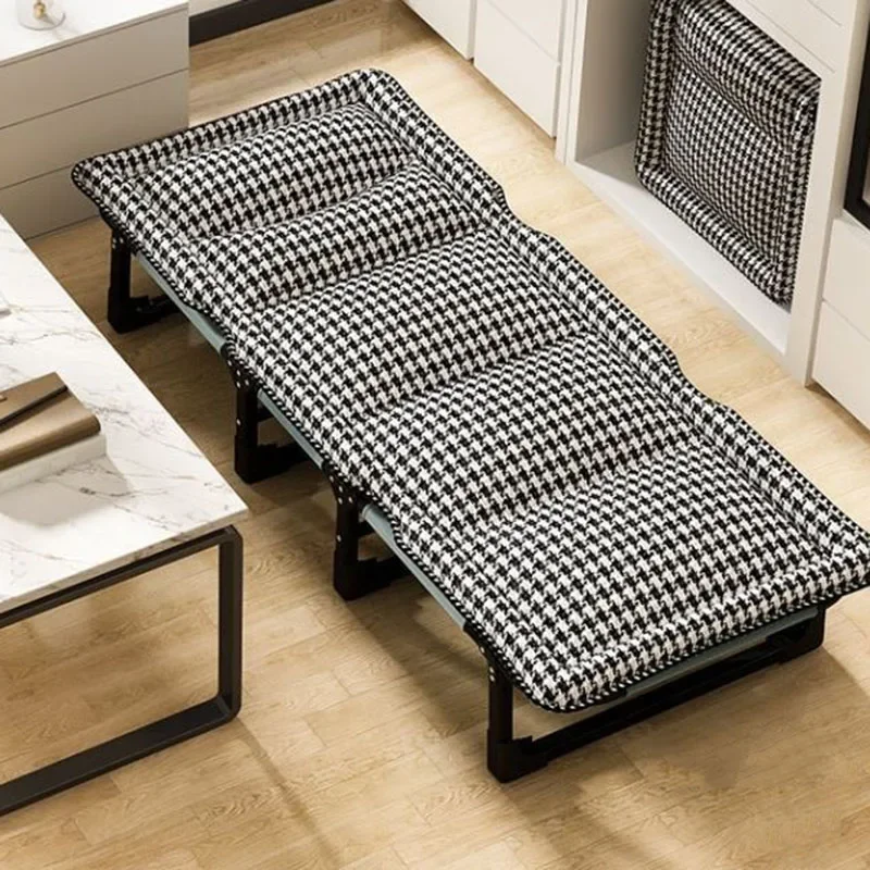 

Adult Folding Bed Frame Camping Equipment Japanese Single Bed Sleeping Mobile Travel Letto Pieghevole Living Room Furniture