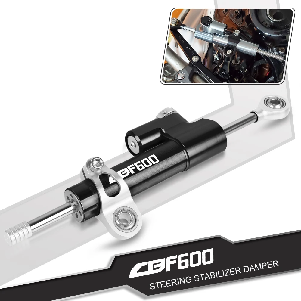 

For Honda CBF600 SA 2006-2013 Adjustable Motorcycle Steering Stabilizer Damper Bracket Mount CBF 600 2007 2008 2009 2010 2011 12