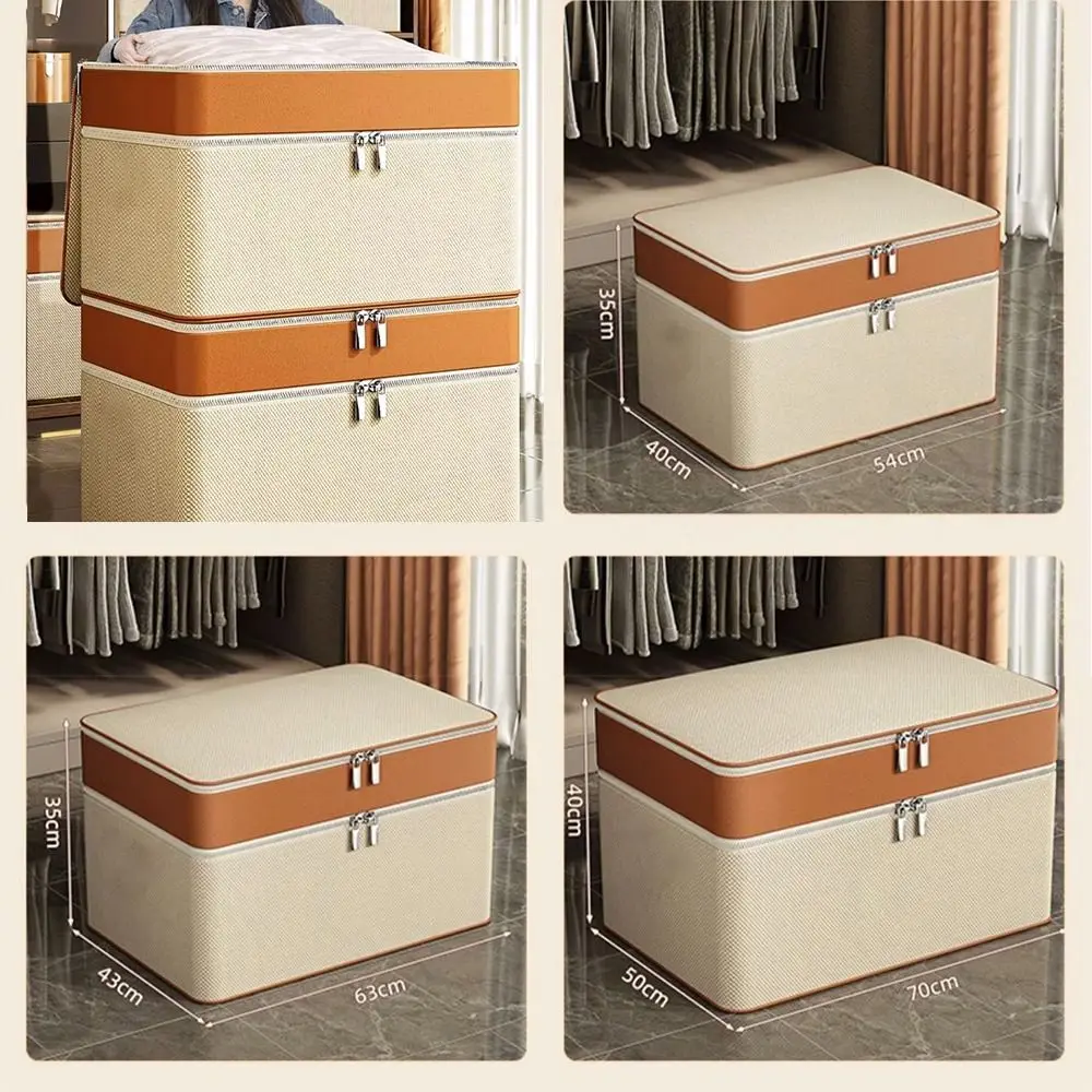 Foldable Storage Bags Underwear Socks Storage Container Home Large Capacity for Wardrobe Clothing Storage Box 6