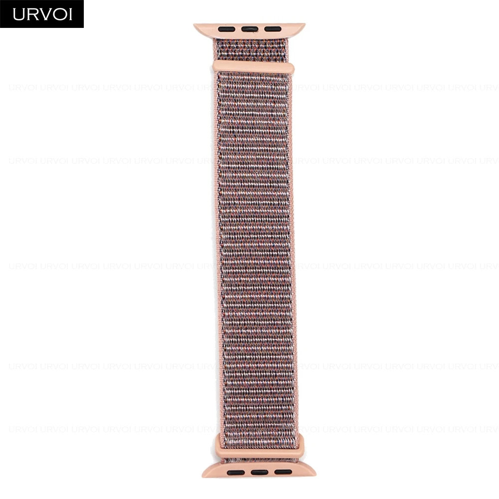 URVOI Premium Nylon Sport Loop Wristband with Hook & Loop Closure