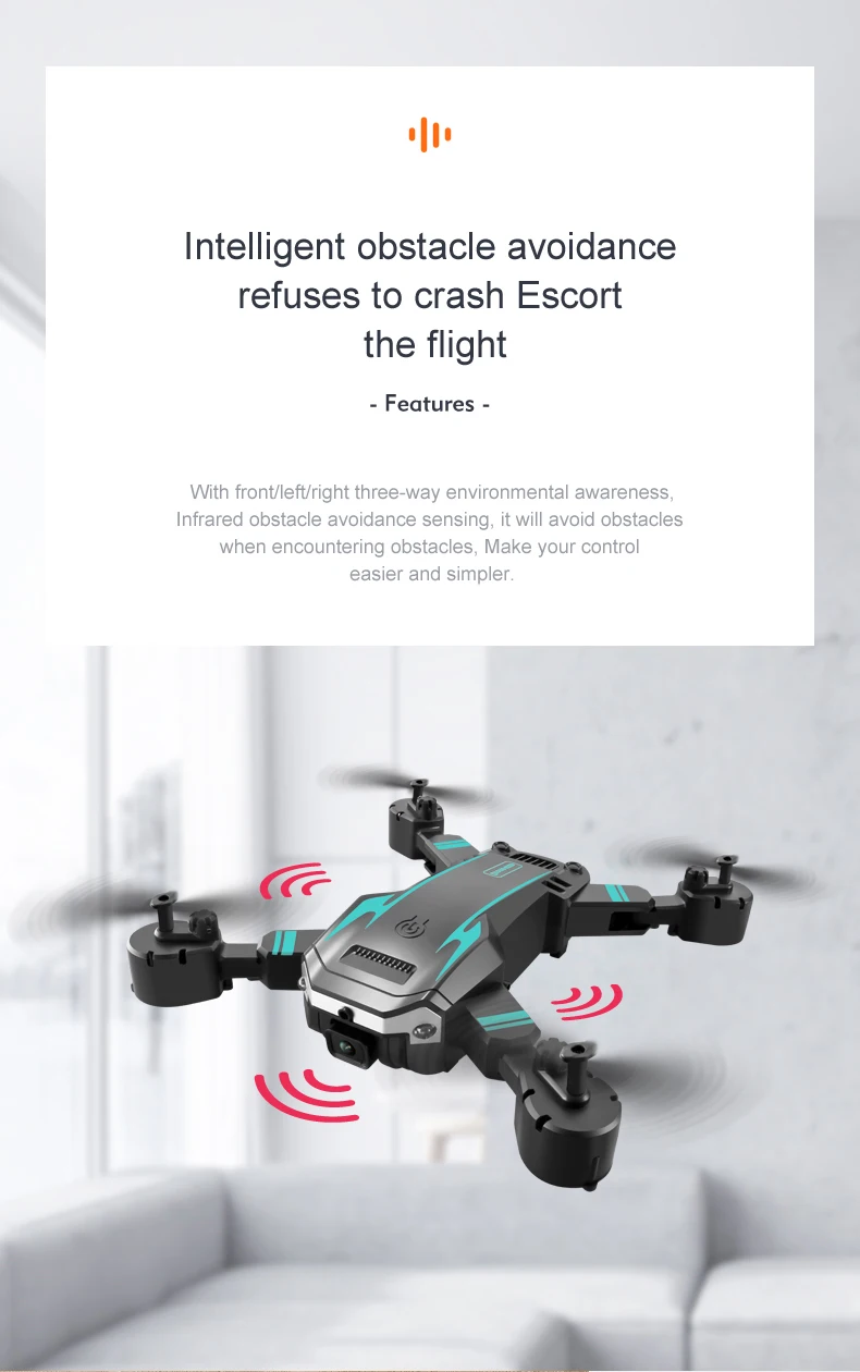 Description Picture 4 of item2024 New S6 Drone Professional 8K HD Camera 5G GPS Dron Aerial Photography Obstacle Avoidance Helicopter RC Quadcopter Toy Gifts