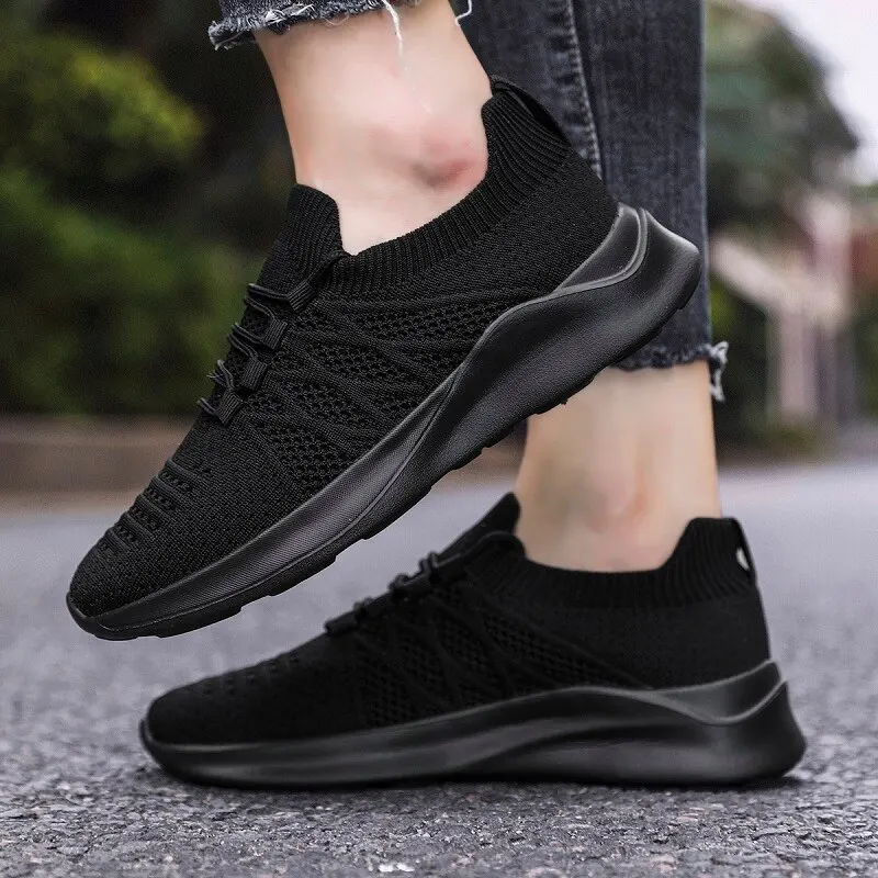 Women Shoes Breathable Women's 'Sneakers Comfortable Running Shoes Tenis Outdoor Slip On Walking Sneakers Sock Jogging Shoes