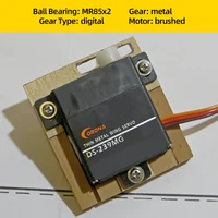 Corona DS239MG DS-239MG Digital Servo Motor Slim Wing Metal Gear 4.6kg/0.15sec/22g For RC Glider Fixed-Wing Plane Robot - Image 5