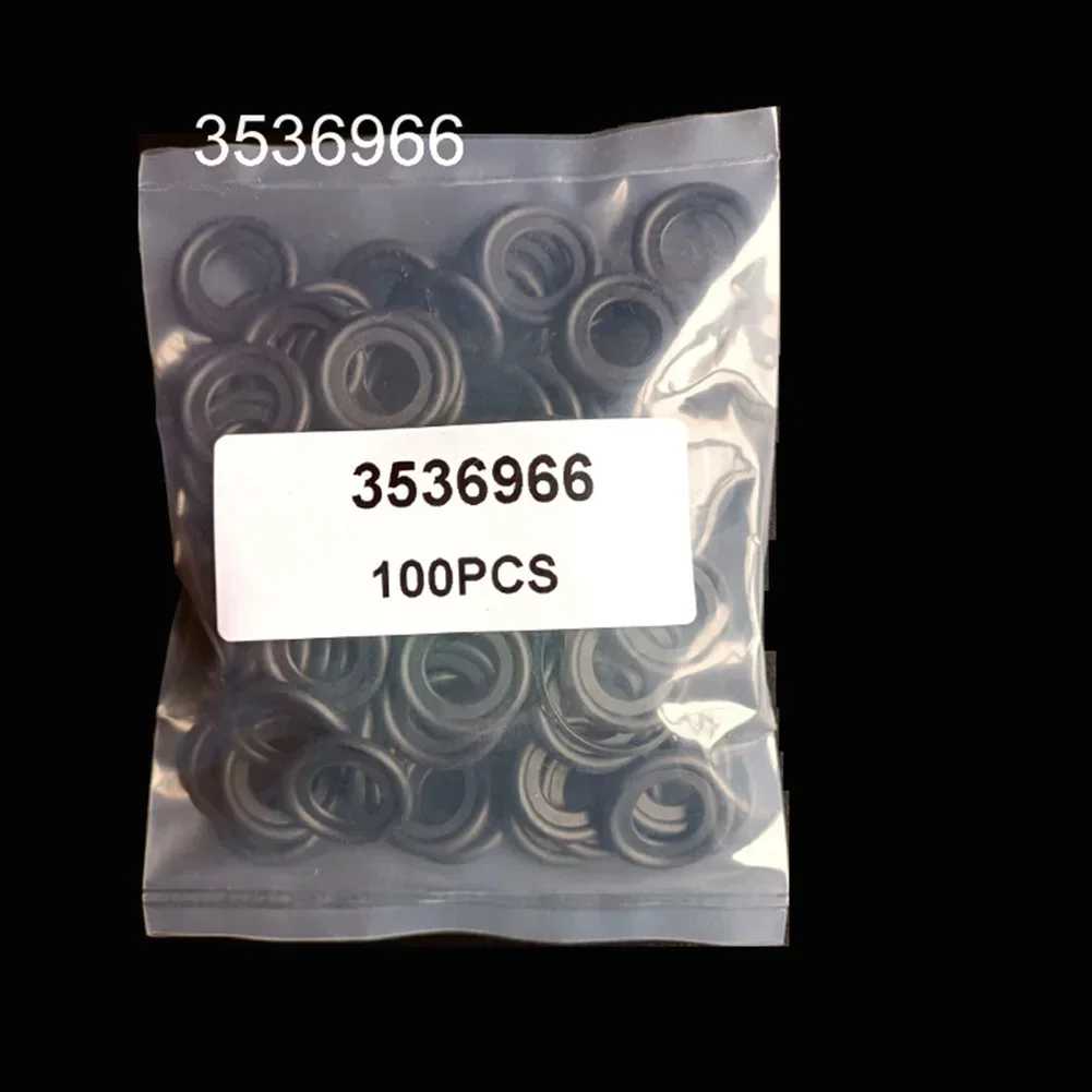 thumbnail image 2 of 10Pcs Black Rubber Oil Drain Plug Gaske Washer Replacement For GM 2 of 12