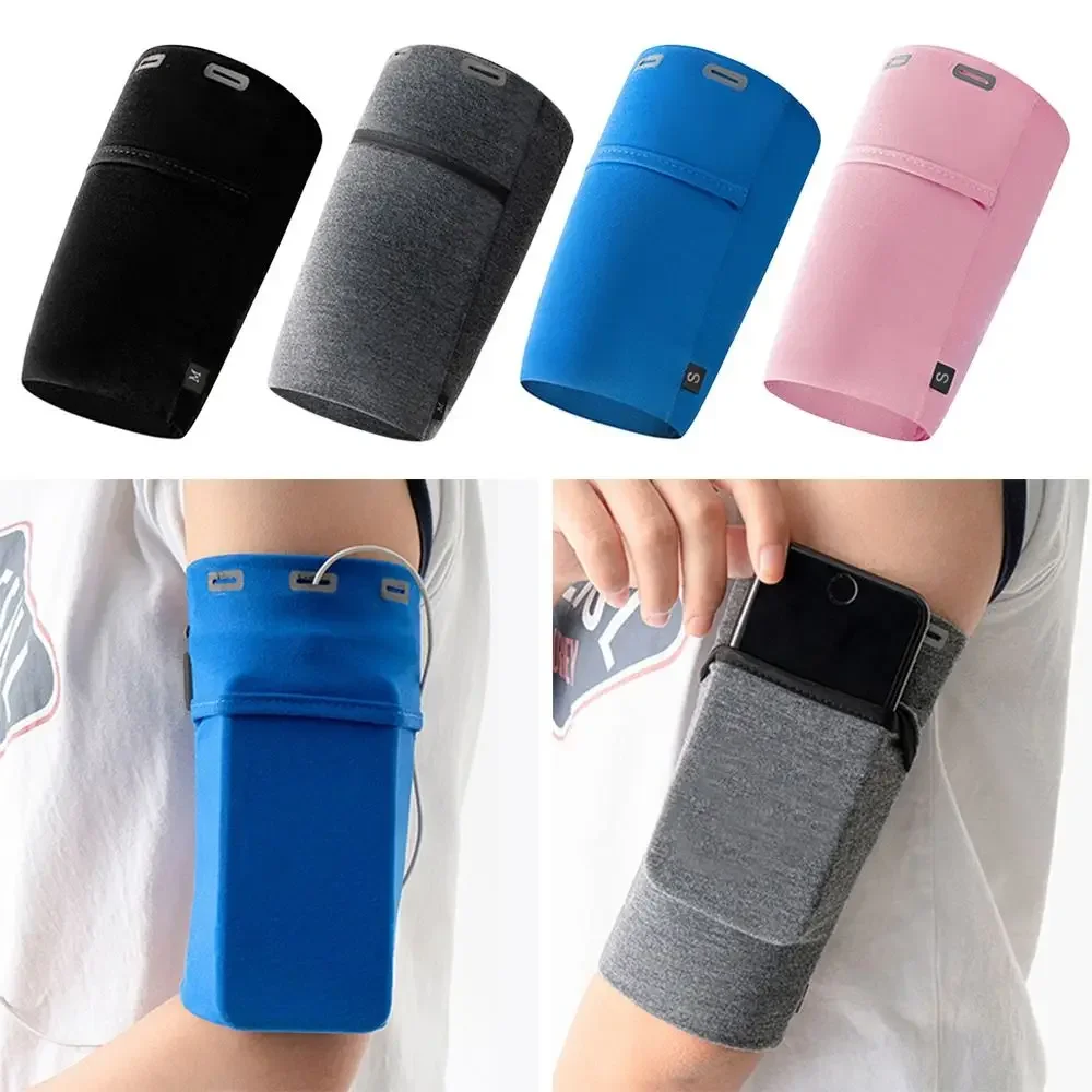 Waterproof Wrist Arm Bags Sports Accessories Universal Elastic Running Phone Bags Men Women Running Armband for IPhone Samsung
