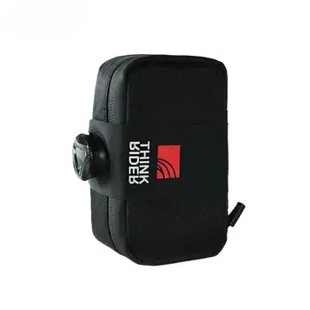 Borsa da Sella per Bicicletta Riflettente Mini da 0,5L, Kit di Riparazione Portatile per Bici da Strada e MTB, Accessori per Ciclismo