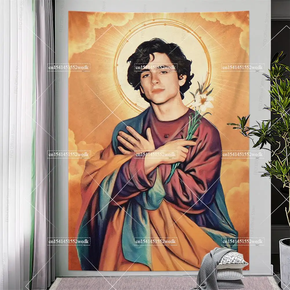 Tapestry decor Rapper Snoop Dogg Jesus Tapestries Wall Carpets Bedroom Background Decoration
