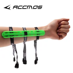 Adjustable Archery Arm Guard Protector - 16cm Protective Gear for Bow Hunting and Shooting (Pink)