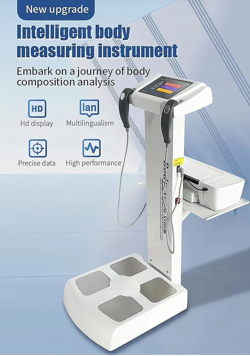 Intelligent body detector specialized for measuring body fat in gyms handheld composition detector
