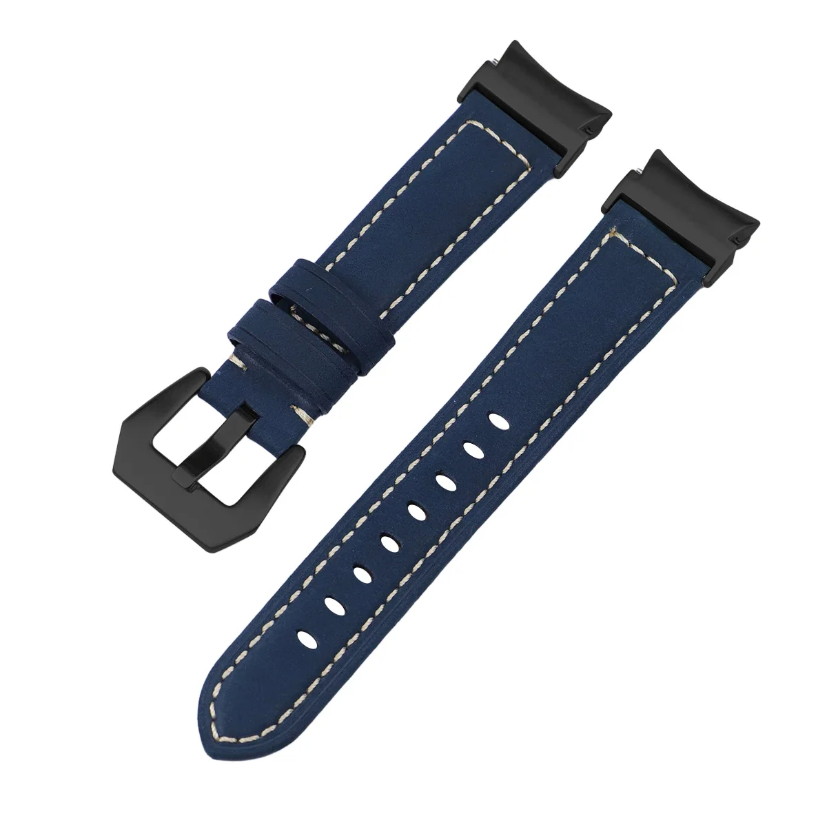 Elegant 20mm Quick Fit Leather Watch Strap