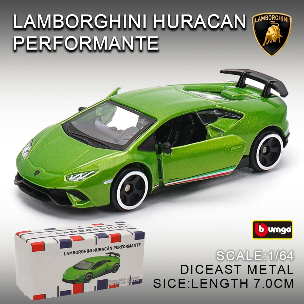 Bburago 1:64 Premium Die-Cast Sports Car Collection Toy