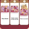 Montessori Kids Education Learning Toy Cat Express Box Board Game Puzzle Logic Game IQ Training Spatial Planning Animal Theme 5