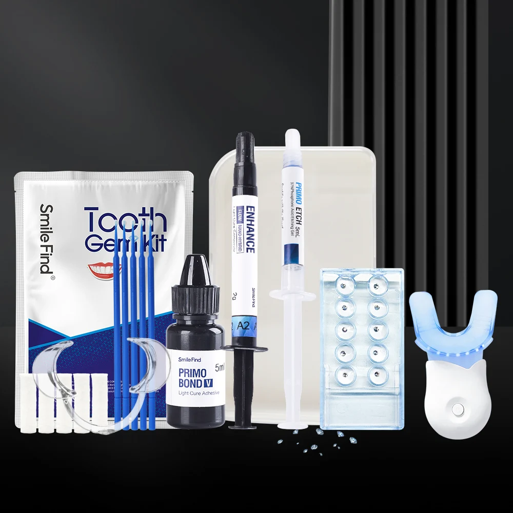 DiyToothGemKitDiamondGlueSetJewelryCrystalTeethDecorations