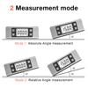 Digital Level Electronic Protractor Inclinometer with Bottom Magnet Angle Finder Level Meter Gauge Level Box Magnetic Based 2