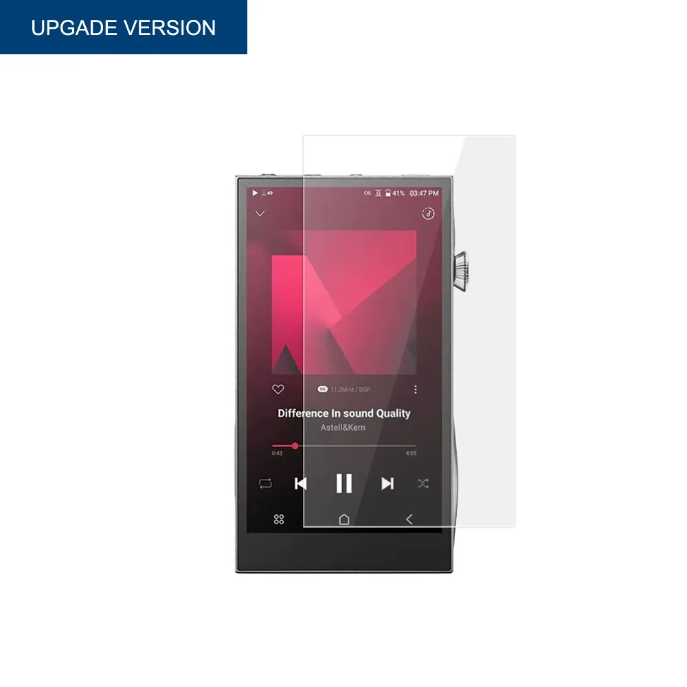 [업그레이드 버전] Astell&Kern A&futura SE300용 강화 유리 화면 ..