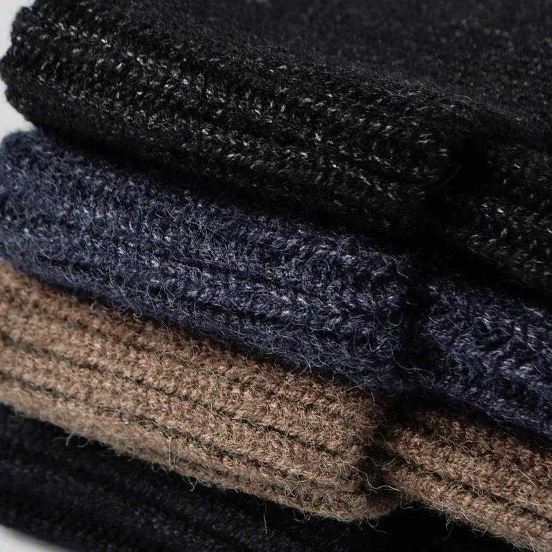 Warm Ear Protection Hat Autumn Winter Imitated Rabbit Velvet Thermal Ear Cap Cold Proof Knitted Hat Comfortable Beanies Skullies