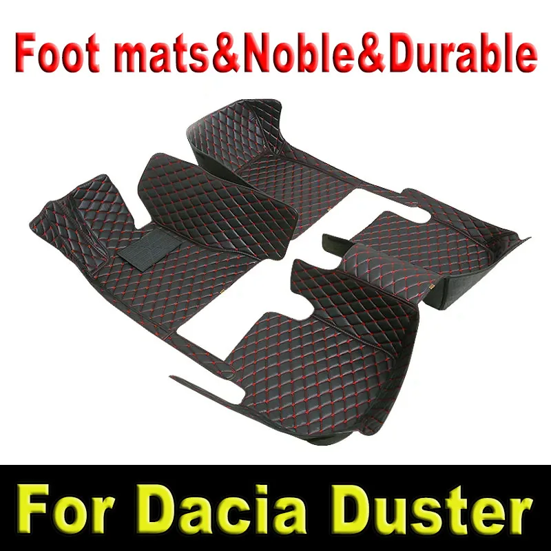 

Russia Car Floor Mats For Dacia Duster Renault Duster HM 2021~2022 Waterproof Ptotective Pads Car Mats Full Set Car Accessories