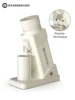 STARSEEKER E55 Electric Coffee Grinder 55MM Espresso Cone burr Stepless Fineness Adjustment Cold Brew Bean Grinder Black Sliver 5
