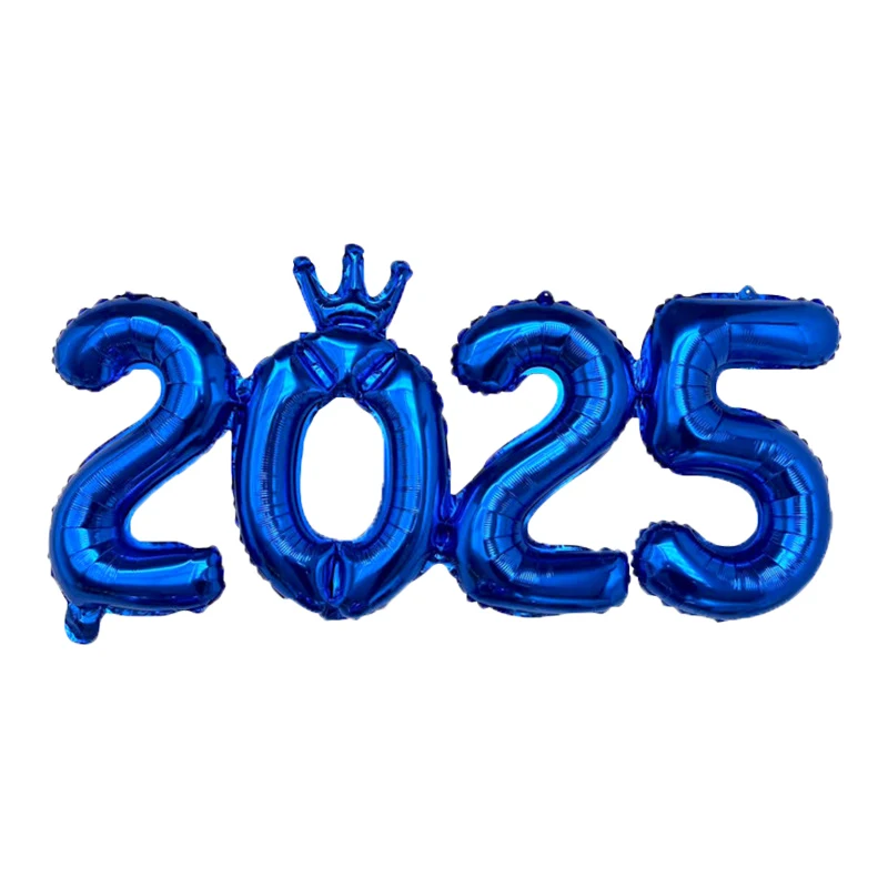 Elegant 2026 Foil Balloon Set for New Year's Eve Party & Festive Decor